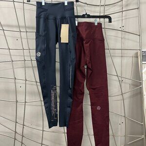 Lot de 2 leggings Rose Boreal